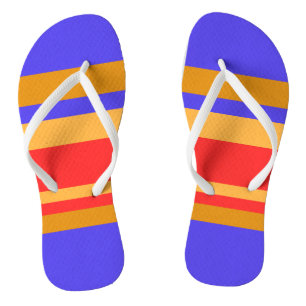 Primary Colours Flip Flops Shower Thongs