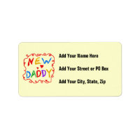 Primary Colours New Daddy Gifts
