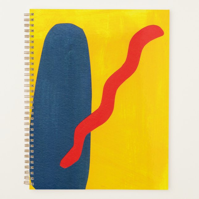 Primary Colours Planner (Front)