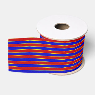 Primary Colours STRIPES 03-Grosgrain Ribbon Grosgrain Ribbon