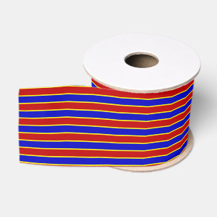 Primary Colours STRIPES 08-Grosgrain Ribbon Grosgrain Ribbon