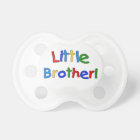 Primary Colours Text  Little Brother Pacifier