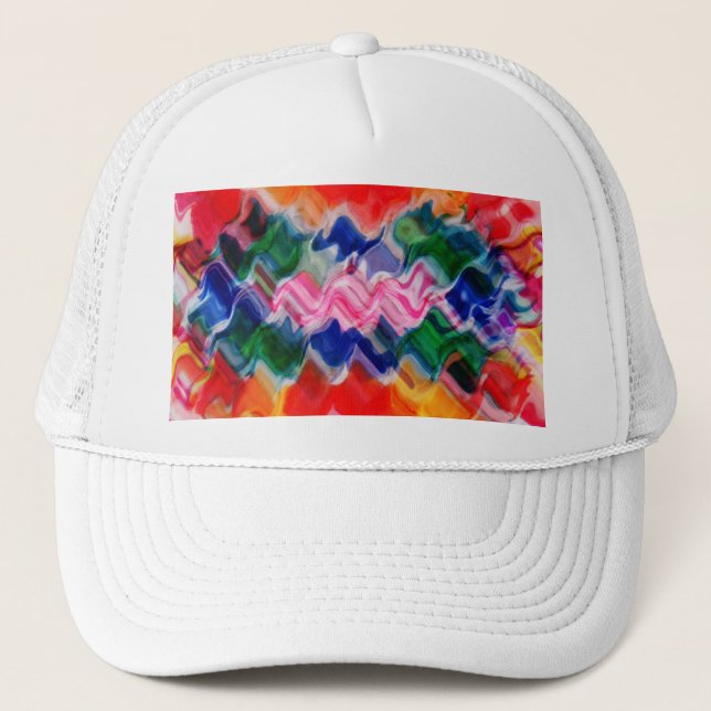 Primary Colours Trucker Hat (Front)