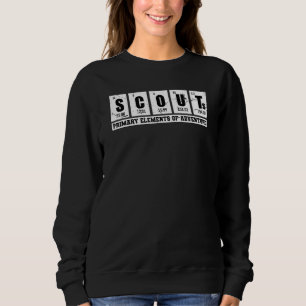 Primary Elements Of Adventure Outdoor Fans Sweatshirt
