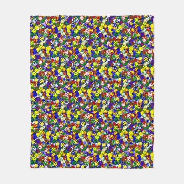 Primary Face Beads,BLUE-FLEECE BLANKET M (Front)