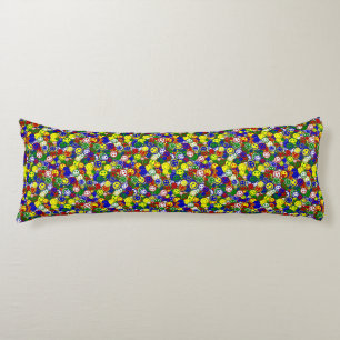 Primary Face Beads,GREEN-BODY PILLOW