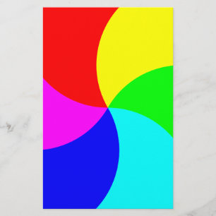 Primary Rainbow Spiral