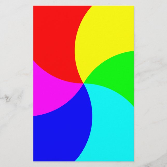 Primary Rainbow Spiral (Front)
