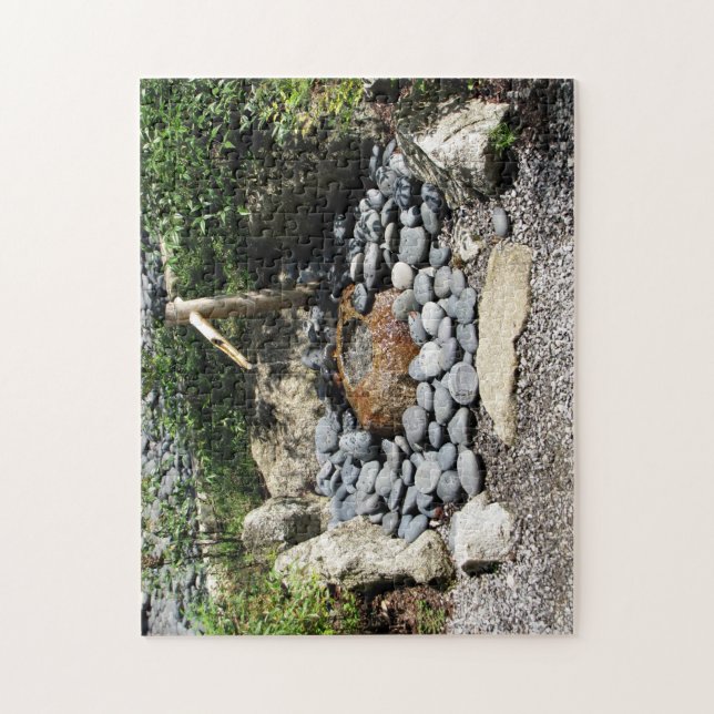 Primative Water Jigsaw Puzzle (Vertical)