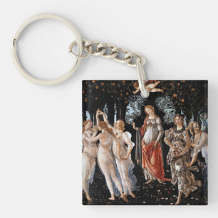 Primavera Botticelli Keychain