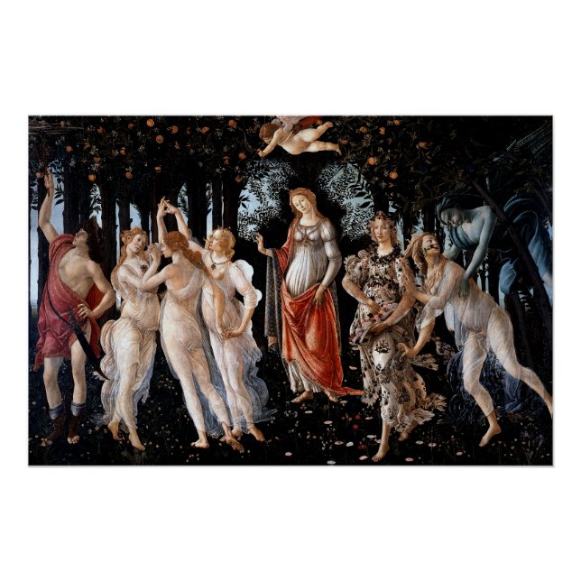 Primavera Botticelli Poster (Front)