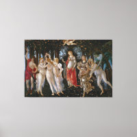 Primavera by Sandro Botticelli (c 1470-80)