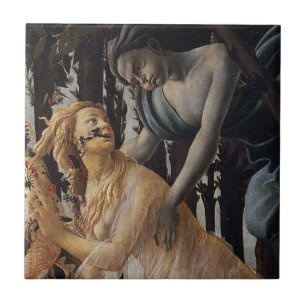 Primavera, Chloris and Zephyrus, Sandro Botticelli Tile