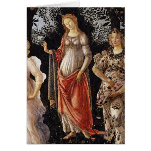 Primavera, Detail of Venus, by Sandro Botticelli