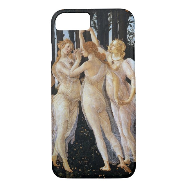 Primavera (detail), Sandro Botticelli, 1482 Case-Mate iPhone Case (Back)