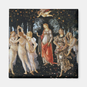 Primavera, Sandro Botticelli, 1482 Magnet