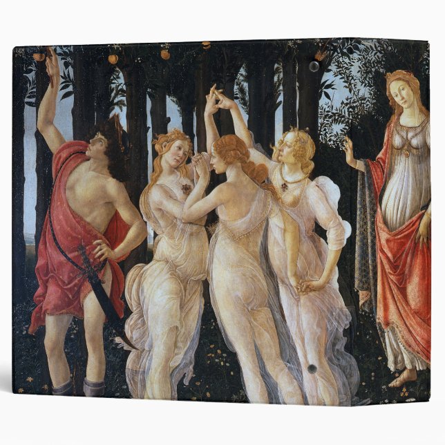 Primavera, Sandro Botticelli Binder (Back/Spine)