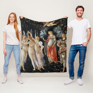Primavera, Sandro Botticelli Fleece Blanket