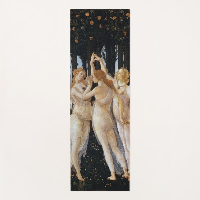 Primavera, Sandro Botticelli Yoga Mat (Front)