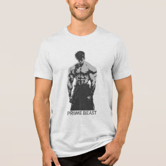Prime Beast Gym Shirt Anime Bodybuilder Aesthetic