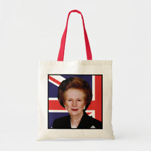 Prime Minister Margaret Thatcher - The Iron Lady Tote Bag