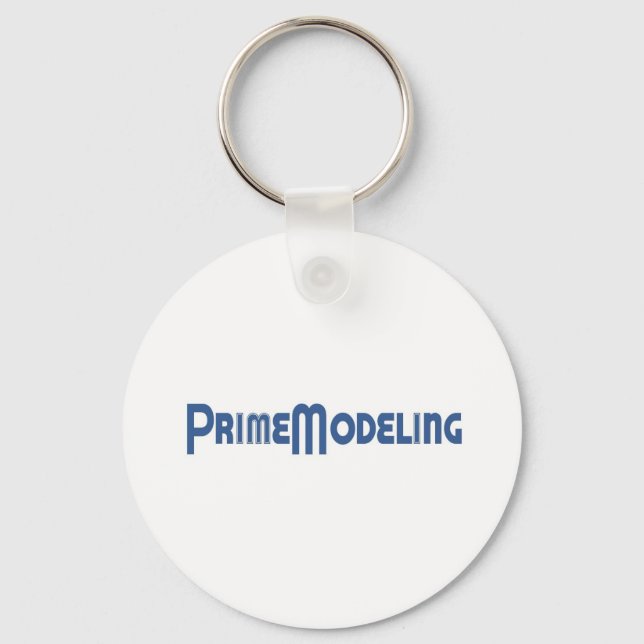Prime Modelling Logo Keychain (Front)
