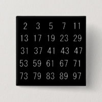 Prime Numbers Mathematics Mathematician Button