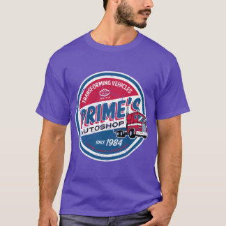 Primes Autoshop Vintage Distressed Style Garage fa T-Shirt