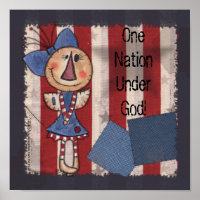 Primitive American Angel- One Nation Under God!
