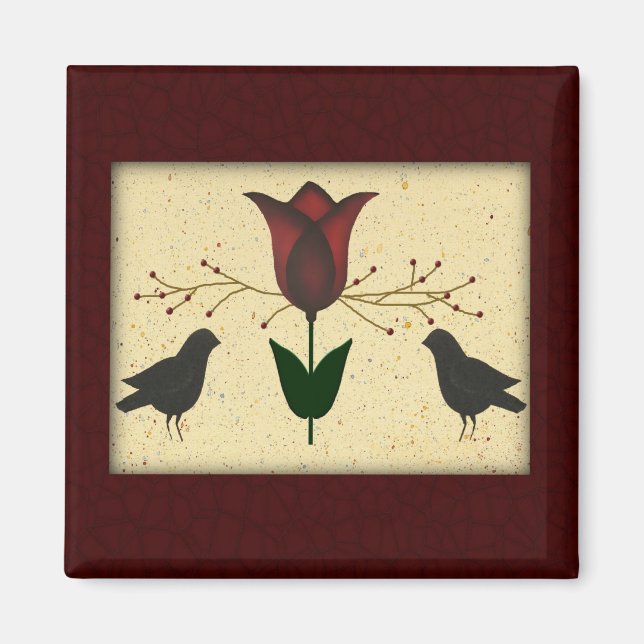 Primitive Art Magnet (Front)