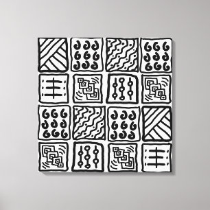 Primitive Art on Canvas