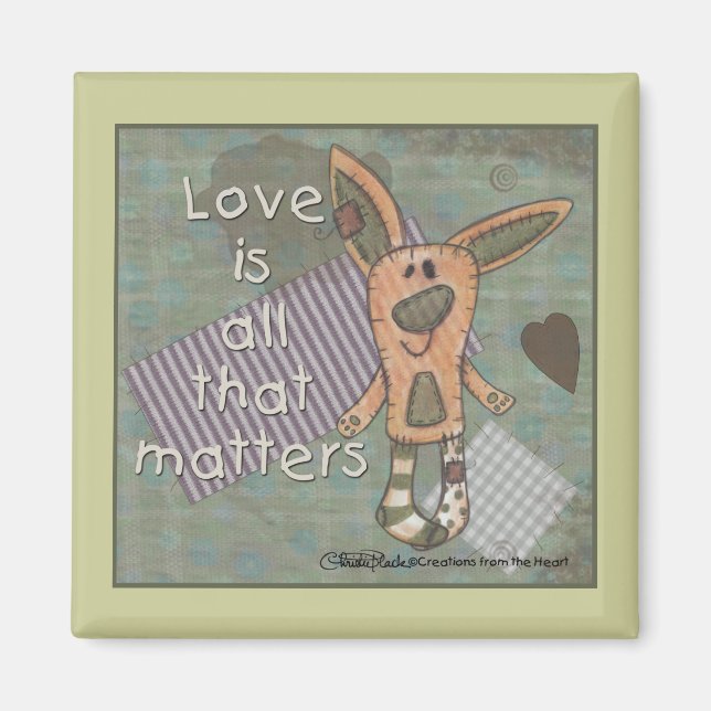 Primitive Bunny Magnet (Front)