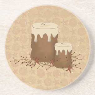 Primitive Candles Coaster