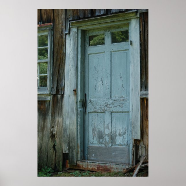 Primitive Country Barn Door Poster (Front)