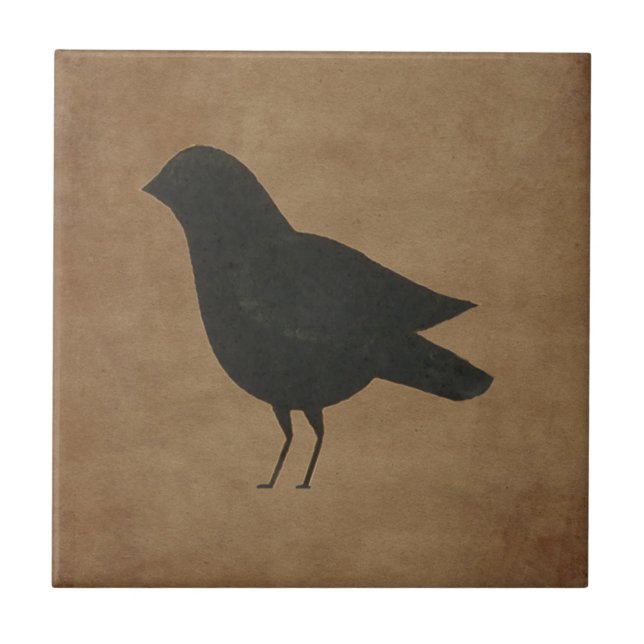 Primitive Crow Tile (Front)