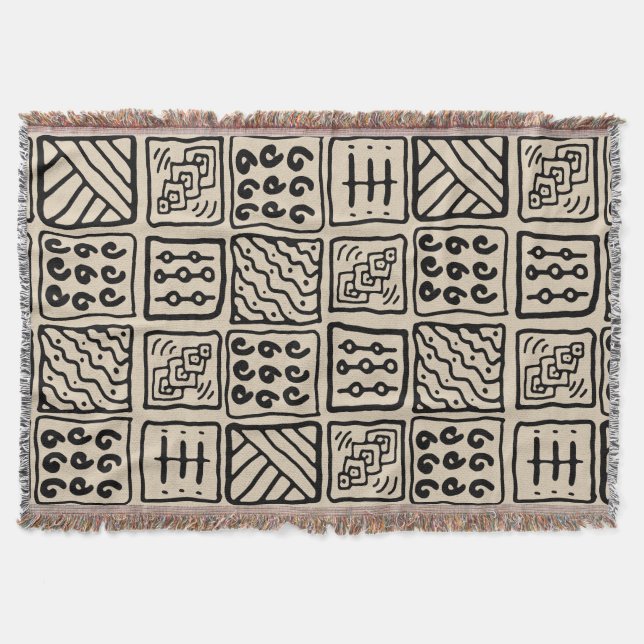 Primitive Geometric Blanket (Front)