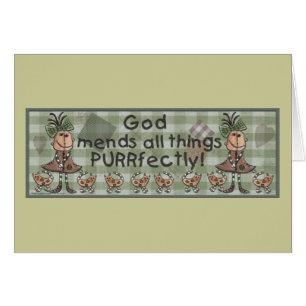 Primitive Girl and Cats