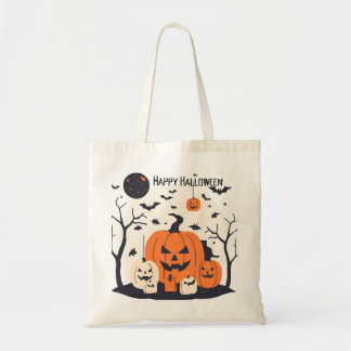 Primitive Halloween Tote Bag