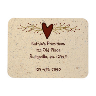 Primitive Heart Premium Magnet