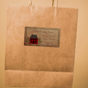 Primitive House Business Label