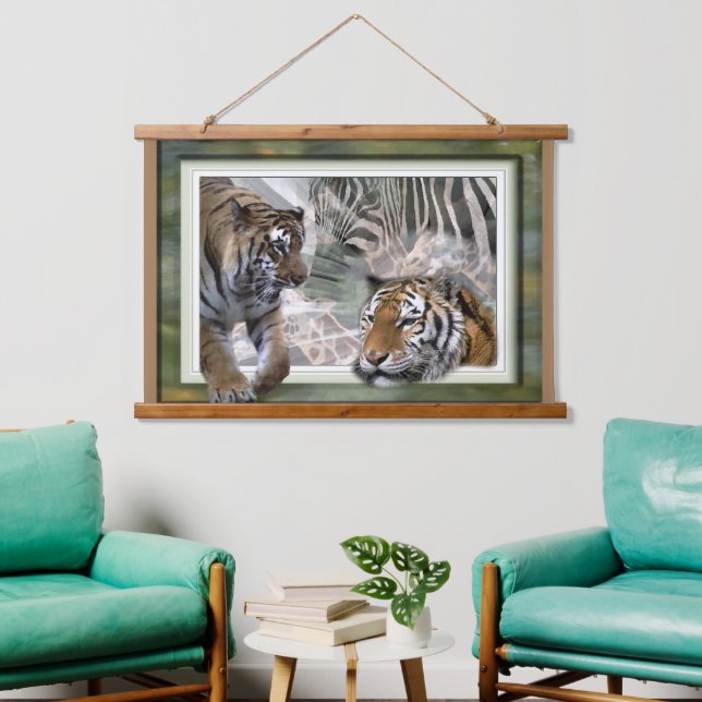 Primitive Jungle Hanging Tapestry (Living Room)