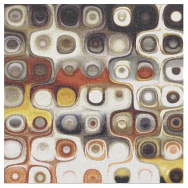 Primitive Modern Pattern Fabric (Close Up)