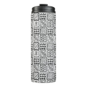 Primitive Pattern  Thermal Tumbler
