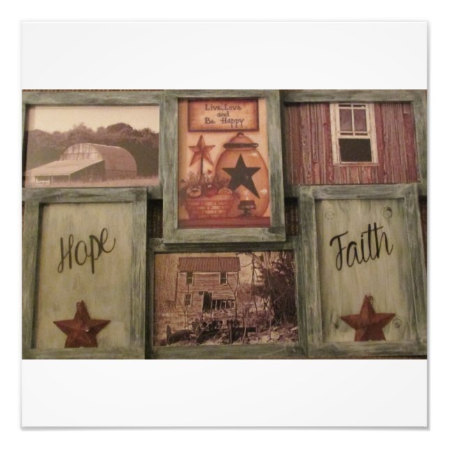 PRIMITIVE PHOTO PRINT (Front)