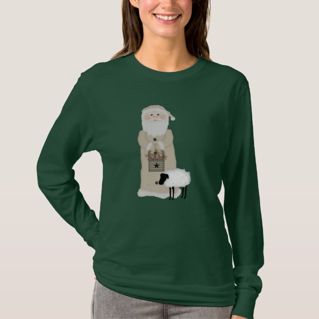 Primitive Santa Shirt (Front)