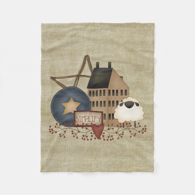 Primitive SIMPLIFY Fleece Blanket (Front)