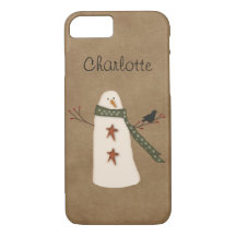 Primitive Snowman iPhone 7 Coque