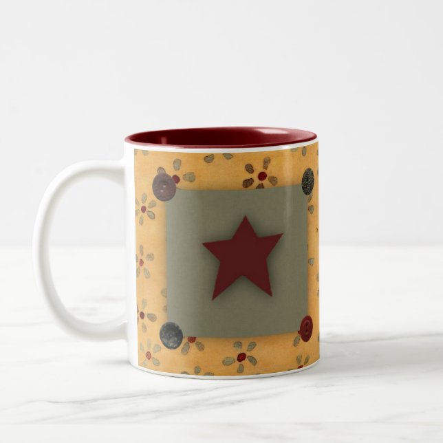 Primitive Star Mug (Left)