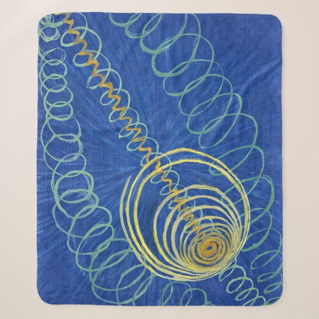 Primordial Chaos 16 | Hilma af Klint | Sherpa Blanket (Front)