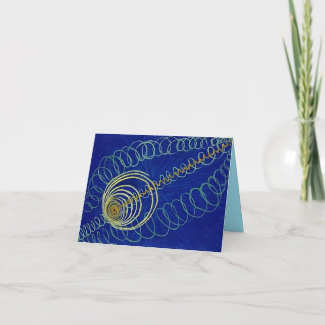 Primordial Chaos by Hilma af Klint Thank You Card (Front)